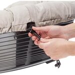 Corbeille chat ou chien sofa 2 avec coussin à motif 1