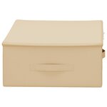 vidaXL Boîte de rangement 24 pc Tissu intissé 70 x 40 x 18 cm 50 4 L