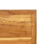 vidaXL Table de bar Teck recyclé massif 120x58x106 cm