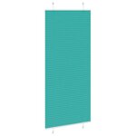 vidaXL Store plissé vert pétrole 90x200 cm largeur du tissu 89 4 cm