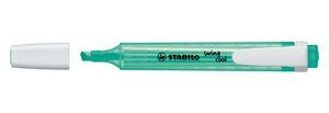 Surligneur de poche SWING COOL Pointe Biseautée 1 - 4 mm Turquoise STABILO