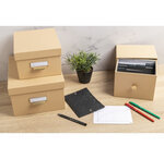 Boîte photos à tiroir officebyme - x 2 - exacompta