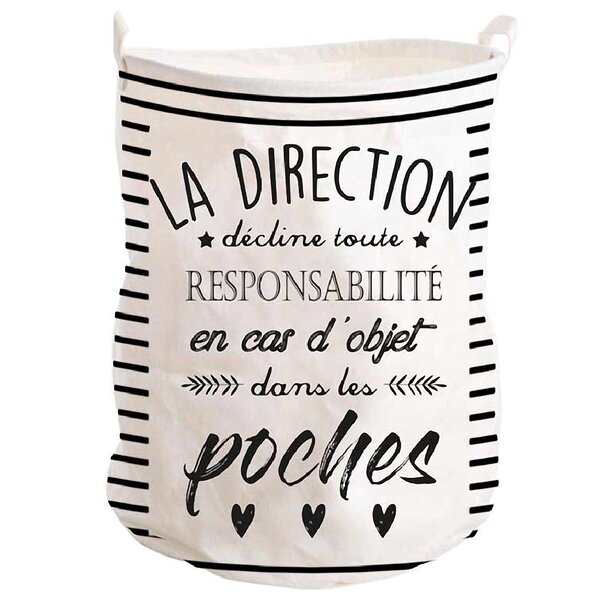 Corbeille à linge la direction