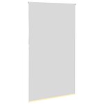 vidaXL Store enrouleur occultant jaune largeur du tissu 121 6 cm