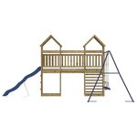 vidaXL Aire de jeux d'extérieur bois de pin imprégné