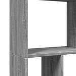 vidaXL Bibliothèque sonoma gris 60x20x120 cm bois d'ingénierie