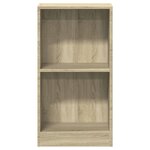 vidaXL Bibliothèque Chêne sonoma 40x24x75 cm Bois d'ingénierie