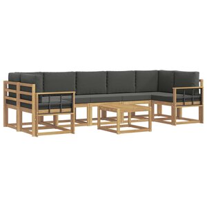 vidaXL Ensemble de canapés d'extérieur 6 Pièces