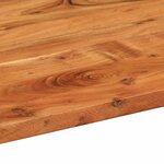 vidaXL Dessus de table 90x40x3 8 cm ovale bois massif d'acacia