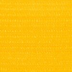 vidaXL Voile d'ombrage 160 g/m² Jaune 2x4 m PEHD