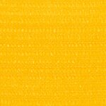 vidaXL Voile d'ombrage 160 g/m² Jaune 2x4 m PEHD