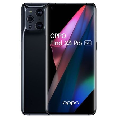 Oppo find x3 pro 17 cm (6.7") double sim android 11 5g usb type-c 12 go 256 go 4500 mah noir