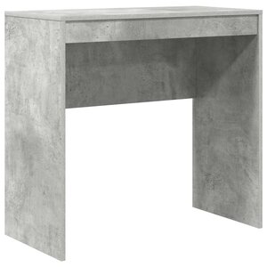 vidaXL Bureau Gris béton 80 x 40 x 76 cm Bois d'ingénierie