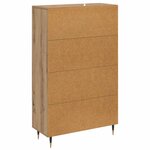 vidaXL Haut Armoire avec tiroir Chêne artisanal 69 5 x 31 x 115 cm