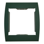 Support grillage rigide & palissade vert mat sablé ral 6005ms