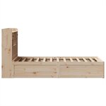 vidaXL Cadre de lit sans matelas 90x200 cm bois de pin massif