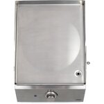 Plancha électrique inox 2800W - Plaque amovible en inox - Thermostat ajustable