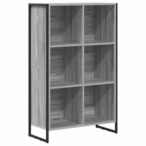 vidaXL Bibliothèque Gris Sonoma 99 5 x 30 x 108 5 cm Bois d'ingénierie