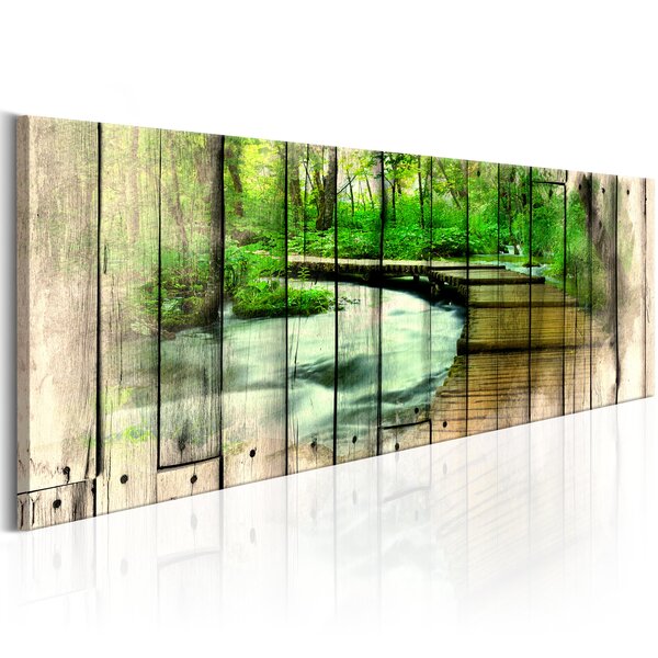Tableau - forestry memories  l x h en cm 150x50