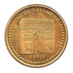 Mini médaille monnaie de paris 2007 - arc de triomphe