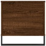 vidaXL Table basse Chêne marron 90x44 5x45 cm Bois d'ingénierie