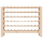 vidaXL Casier à vin 109 5x30x82 cm Bois de pin massif