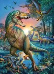 Puzzle 150 p XXL - Le dinosaure geant
