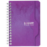 Carnet reliure intégrale 9x14 cm 100 pages Q.5x5 70g CALLIGRAPHE