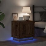 vidaXL Cabinet de chevet avec Bois ancien 44 x 34 5 x 45 cm