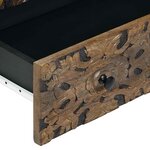 vidaXL Buffet Haut Marron 60 x 33 5 x 100 cm Bois de mangue massif