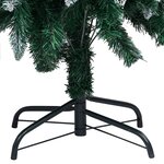 vidaXL Arbre de Noël artificiel pré-éclairé/boules pommes de pin 180cm