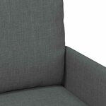 vidaXL Canapés avec coussin 55cm Gris foncé Contreplaqué