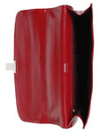 Cartable serviette Katana hype en cuir - 38 cm - 1 soufflet - 63039 - Rouge