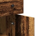 vidaXL Buffet vieux bois 70x30x80 cm bois d'ingénierie