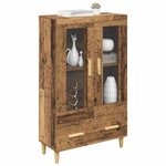 vidaXL Haut Armoire Bois Ancien 70 x 31 x 115 cm Bois d'ingénierie