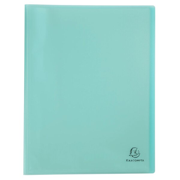 Protège-documents En Polypropylène Semi Rigide Chromaline Pastel 80 Vues - A4 - Vert Pastel - Exacompta