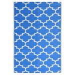 vidaXL Tapis d'extérieur Bleu 160x230 cm PP