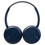 Jvc has35btau deep bass bluetooth on ear headphones¦17 hours of listening¦blue