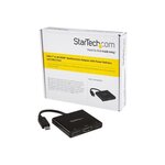 Startech.com adaptateur multifonction usb-c vers hdmi 4k avec usb power delivery et port usb-a