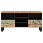 vidaXL Meuble TV 100x33x46 cm bois de récupération et d'ingénierie