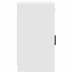 vidaXL Buffet avec tiroir Blanc 40 x 40.5 x 75 cm Bois d'ingénierie