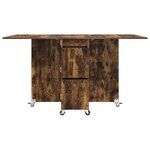 vidaXL Table à dîner 2 Pièces 140 x 80 x 77 cm Bois d'ingénierie