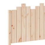 vidaXL Cadre de lit extra long sans matelas 100x220 cm bois massif
