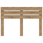 vidaXL Tête de lit Chêne artisanal 160 cm Bois d'ingénierie