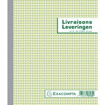 Manifold Livraisons 21x18cm 50 Feuillets Double Autocopiant - Billingue - Blanc - X 10 - Exacompta