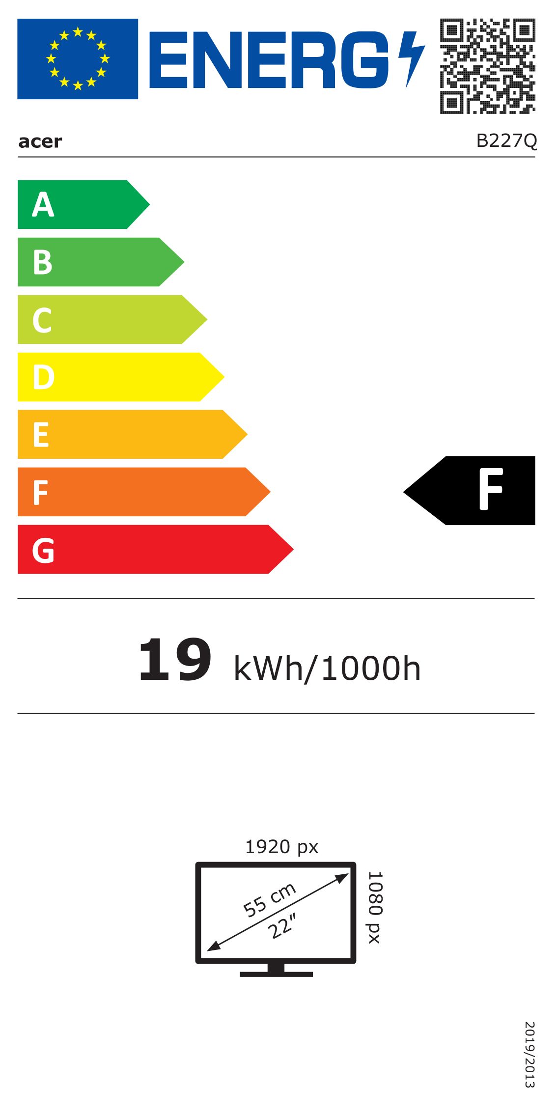 Étiquette énergétique