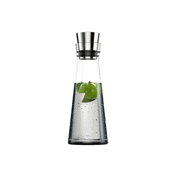 Carafe fraîcheur FLOW SLIM Carafe 1 0 litre Verre Acier EMSA