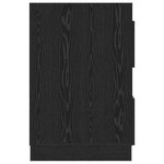 vidaXL Armoire à Laver Chêne noir 50 x 68 x 102 cm Bois d'ingénierie