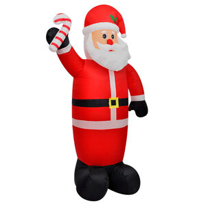 Père noël gonflable de 120 cm