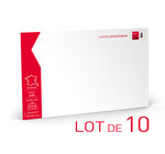 Prêt-à-Poster - Lettre Prioritaire - 100g  - Enveloppes à fenêtre en lot de 10